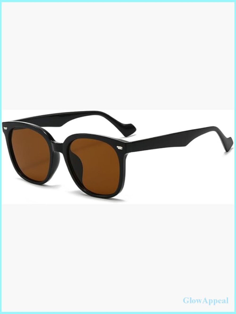 Oversized Square Sunglasses Vintage Retro Big Frame UV400 Protection